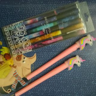 Bút Gel có đèn Unicorn