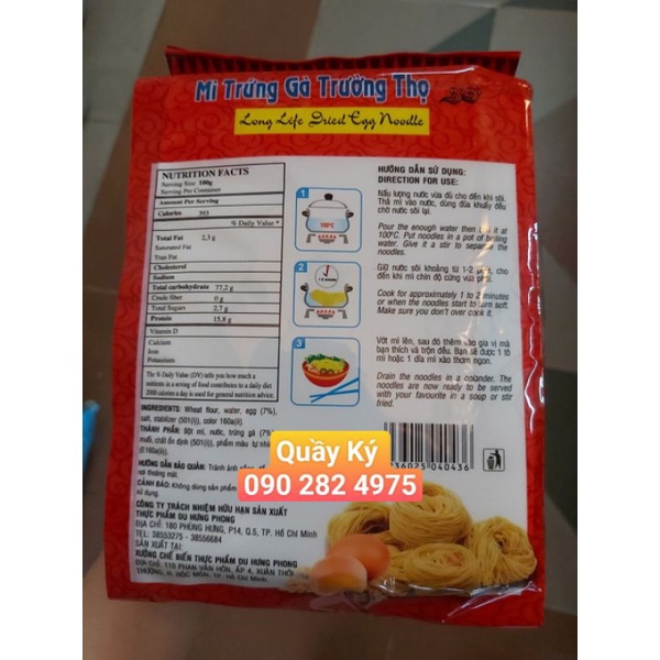 Mì trường thọ Du Hưng Phong