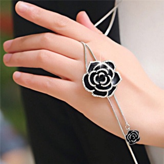 Dây chuyền hoa hồng dáng dài