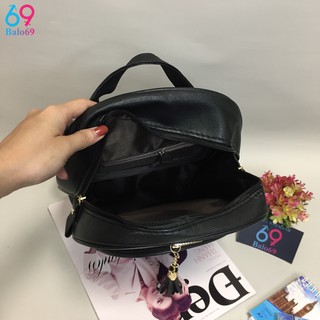 [BẢO HÀNH 69 NGÀY] BALO MINI DA NỮ VÂN CÁ SẤU-CNS21