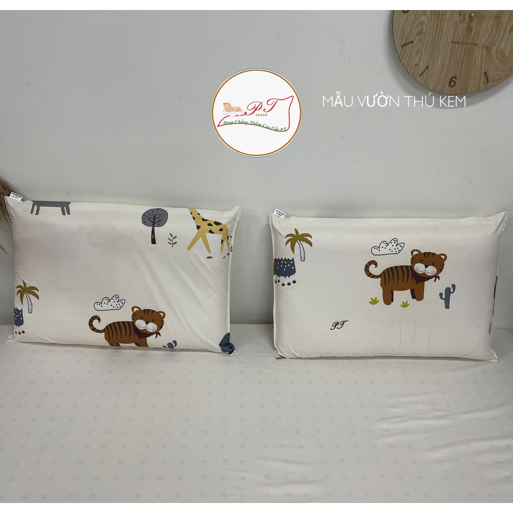 Ga Chống Thấm PT Lụa Organic Siêu Mềm Mượt Mát Mịn Cho Bé