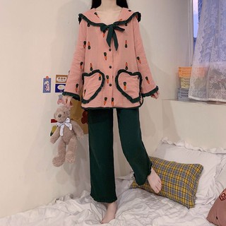 ORDER_ Bộ Ngủ Tiểu Thư Dễ Thương N19