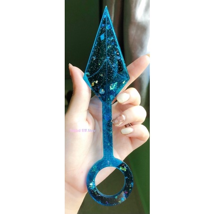 Kunai cosplay anime Naruto hoa văn