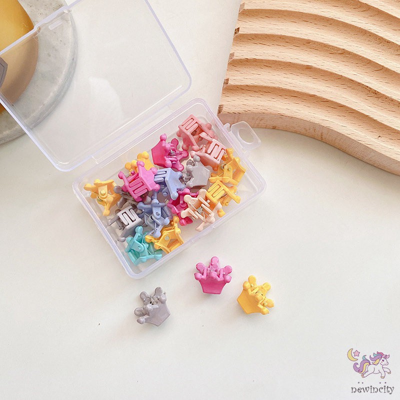 Bộ 20 cái kẹp tóc màu kẹo ngọt ngào thời trang Hàn Quốc cho bé gái