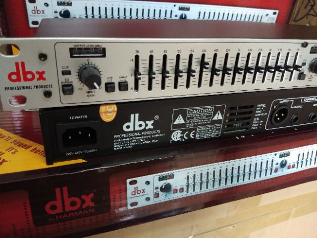 Lọc xì Equalizer dbx 215 ( đen & trắng)