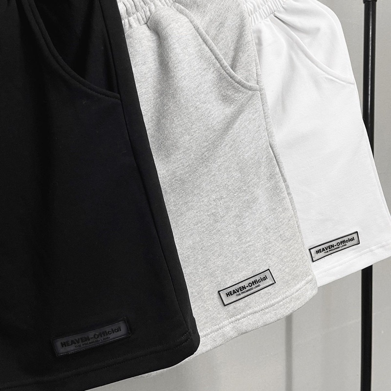 Quần Short Logo Heaven ( Trắng, Đen, Xám ) | BigBuy360 - bigbuy360.vn