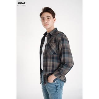 Áo Sơ Mi Sọc Dành Cho Nam GOAT MENSWEAR