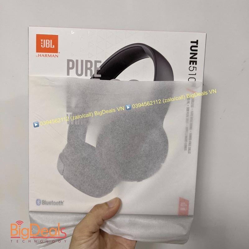 Tai nghe bluetooth JBL TUNE 500BT, 510BT New Chính hãng, BigDeals VN
