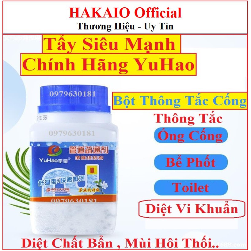 Bột Thông Tắc Cống, Đường Ống, Bồn Cầu, Bồn Rửa Mặt.Xử Lý Triệt Để Cặn Bã, Chất Thải Hữu Cơ..An toàn môi trường