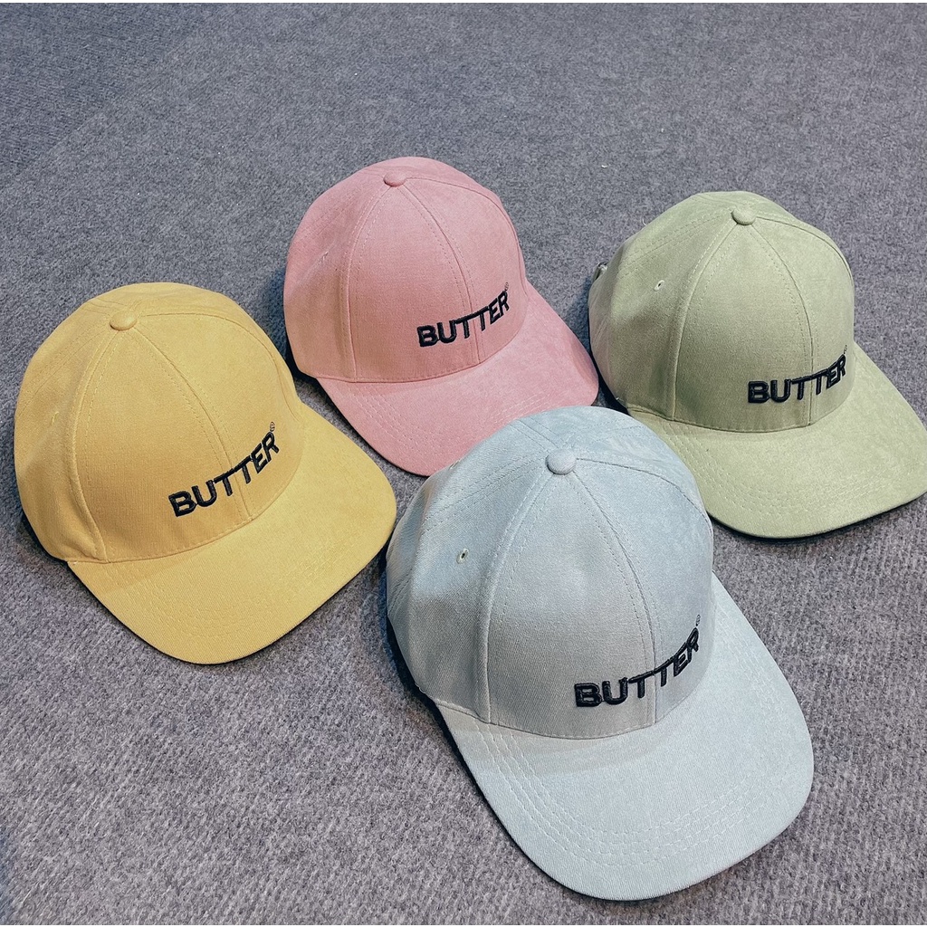 Mũ Lưỡi Trai  Chữ Butter Fashion 389 Phong Cách Ulzzang