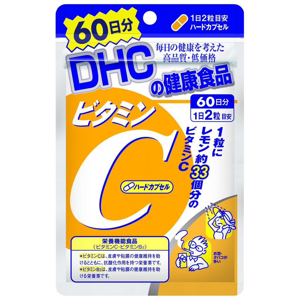 Viên uống Vitamin C 60 ngày chính hãng Nhật Bản mẫu mới