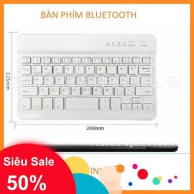 Bàn phím Bluetooth không dây mini cho Ipad Apple Iphone điện thoại / máy tính bảng Android Windows IOS 7" 8" 9 "10"