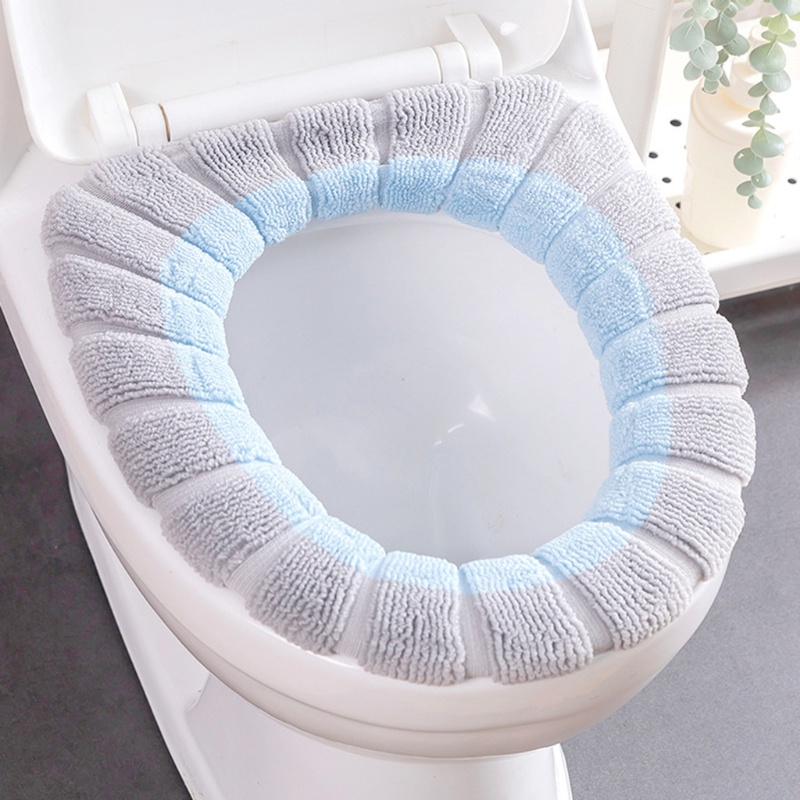 Set Thảm Lót Bồn Cầu Mềm Mại Ấm Áp Có Thể Giặt Được Dùng Trang Trí Nhà Cửa