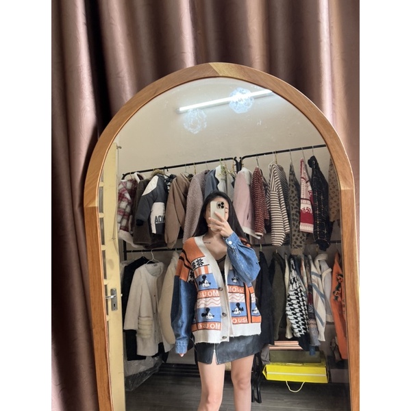 Áo len cardigan micky