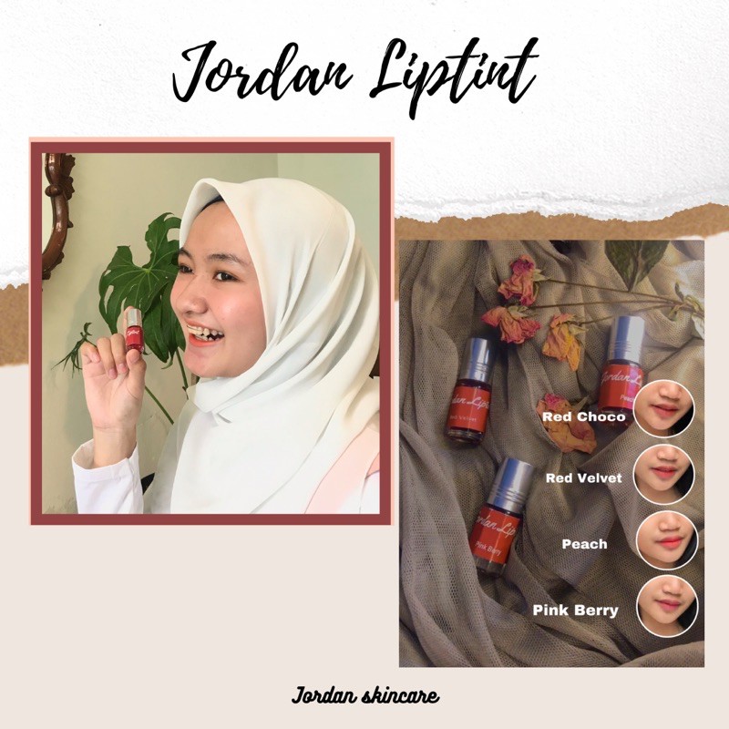 (Hàng Mới Về) Son Môi Jordan Liptint Dạng Cuộn Phong Cách Hàn Quốc