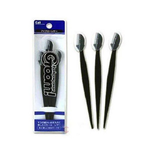 Dao Cạo Chân Mày Kai Groom Eyebrow Razor 1 Cây Groom! Eyebrow Razer