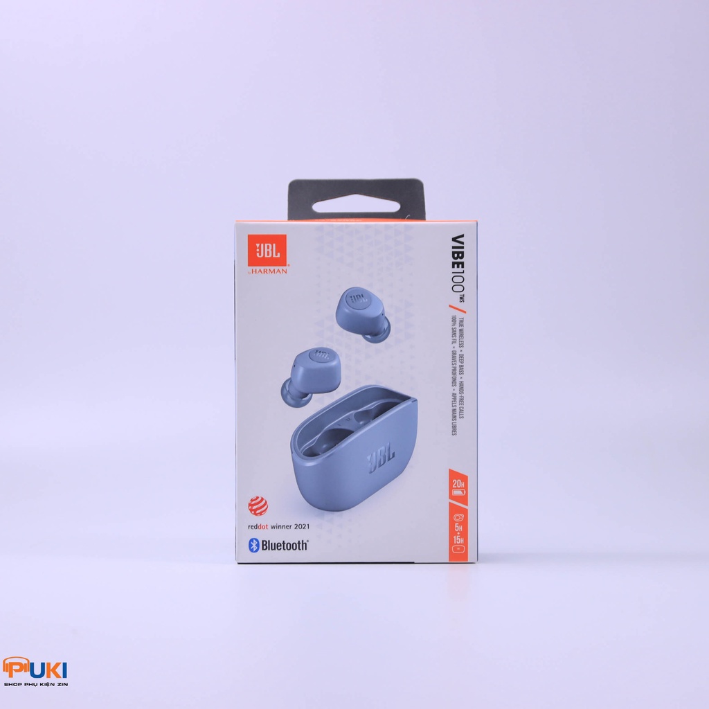 Tai nghe True Wireless JBL Vibe 100TWS - tai nghe in ear nhét tai nhỏ gọn | Hàng Chính Hãng |