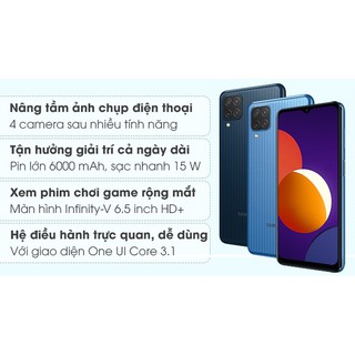 Điện Thoại Samsung Galaxy M12 (4GB/64GB) - Hãng Phân Phối Chính Thức