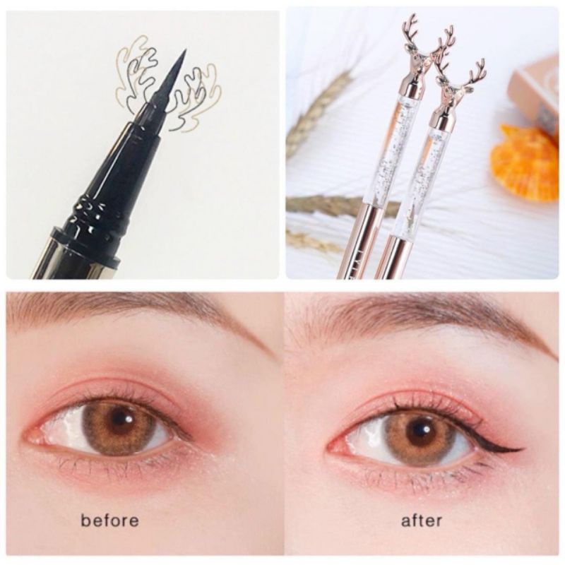🌻🌻Bút kẻ mắt dạ hươu Charm Black Eyeliner🍂🍂 | BigBuy360 - bigbuy360.vn