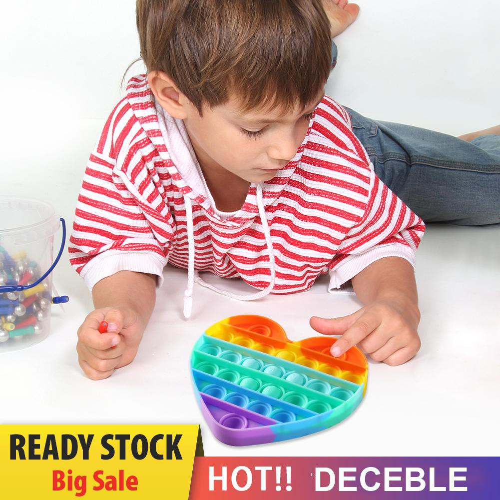 Đồ chơi bóp bong bóng giải tỏa áp lực có chữ alphabet cho trẻ em/người tự kỷ