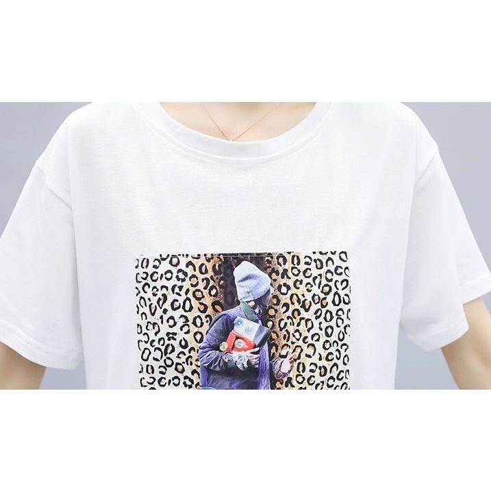 Đồ bộ nữ cotton quần lửng tay ngắn - Chất thun co giãn thoải mái | BigBuy360 - bigbuy360.vn