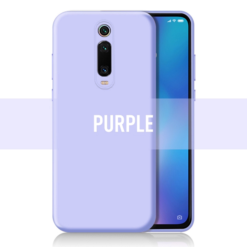 Ốp lưng silicon màu trơn chống bám dấu vân tay cho Xiaomi RedMi k20/Pro/MI 9T | BigBuy360 - bigbuy360.vn
