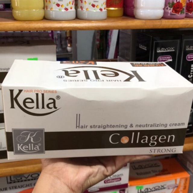 Kem duỗi tóc Kella
