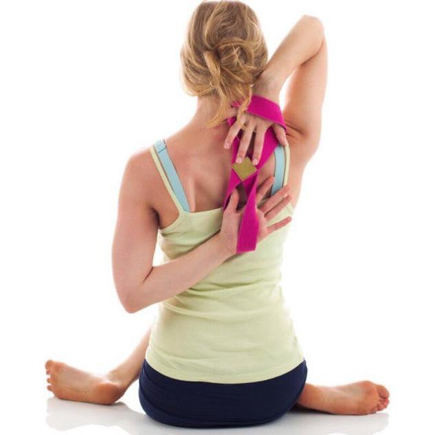 Dây tập yoga cotton hình số 8  Dây Đai Số 8 Hỗ Trợ Luyện Tập Cánh Tay Yoga Thể Hình tại nhà