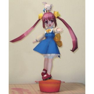Mô hình giấy anime girl Cocotte