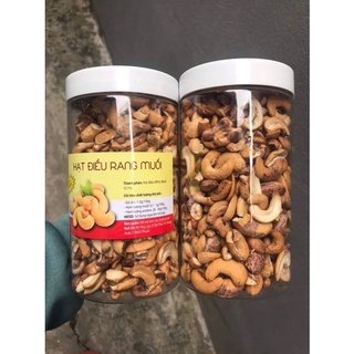 Hạt điều rang muối vỡ đôi,vỡ ba 0.5kg