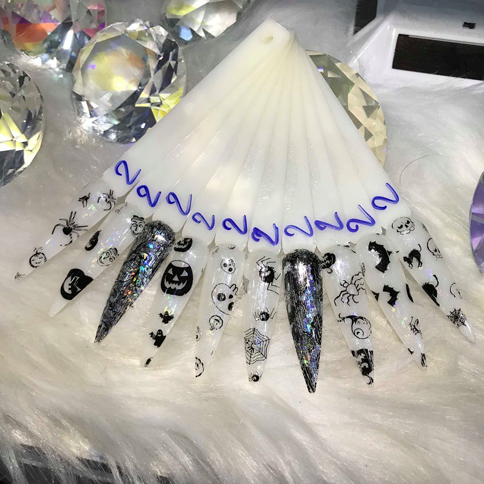 Foil dán móng hình hallowen
