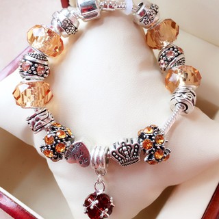 Vòng tay CHARM bạc thái siêu đẹp