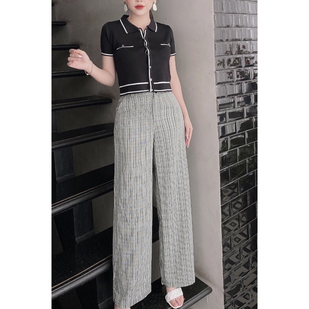 Quần âu suông hai túi chéo 20Again QAA0789 | BigBuy360 - bigbuy360.vn