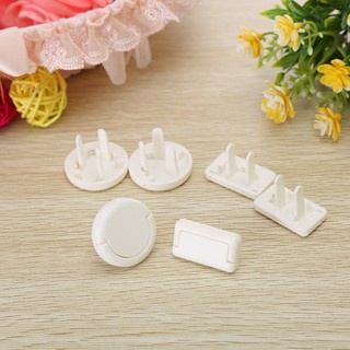 Bịt Ổ Điện 2 Chân 3 Chân Chất Liệu Nhựa ABS Chịu Nhiệt Độ Cao Chống Giật, Nhỏ Gọn Chắc Chắn Bảo Vệ An Toàn Cho Bé