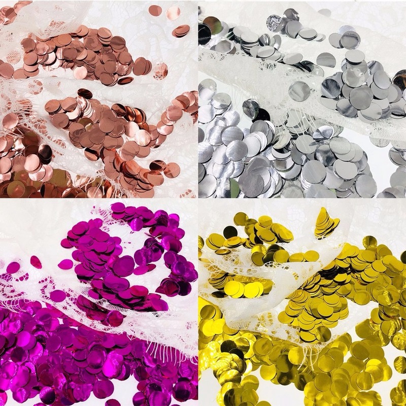 Cánh hoa mạ vàng hồng trang trí tiệc cưới / sinh nhật độc đáo