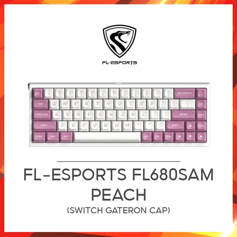 [Mã ELHAMS5 giảm 6% đơn 300K] Bàn Phím Cơ FL680 SAM Hàng Chính Hãng (Switch Gateron Cap)