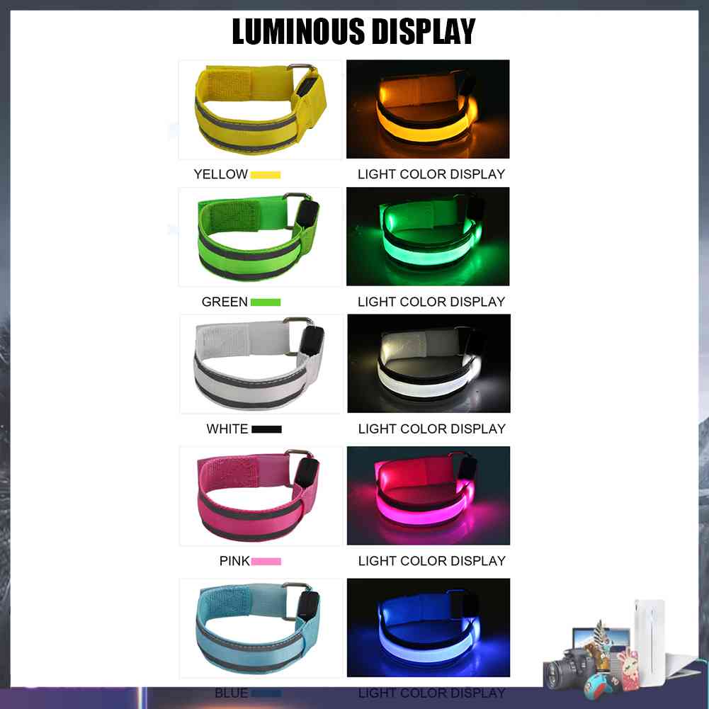 Vòng Đeo Tay Có Đèn LED Phản Quang