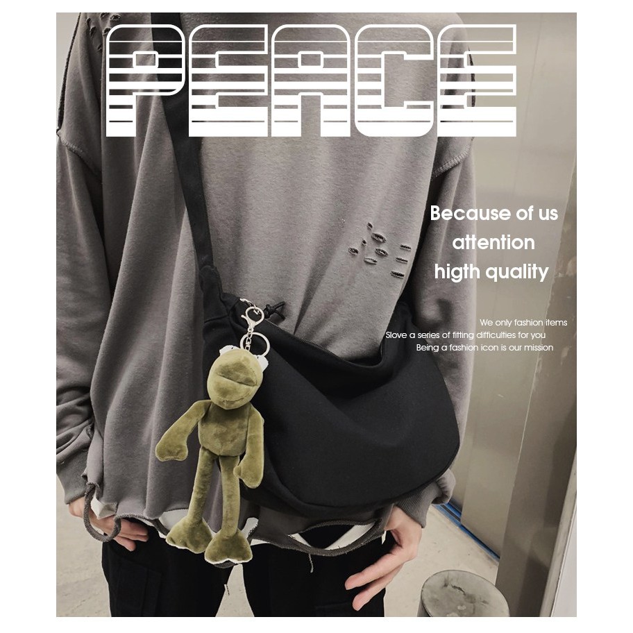 Túi Đeo Chéo canvas thời trang hàn quốc, dành cho học sinh đi học , đi chơi | BigBuy360 - bigbuy360.vn