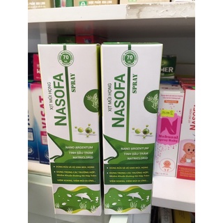 Xịt mũi họng NaSoFa Spray 70ml