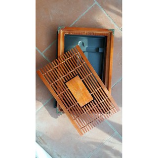 Ấm tách Bát Tràng bọc đồng