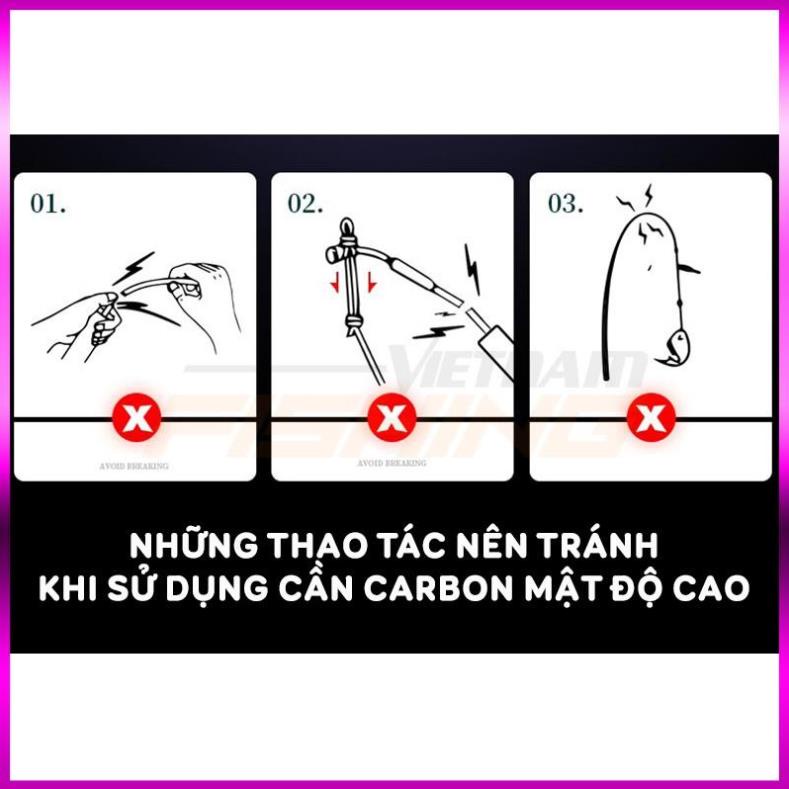 🐬 Cần câu tay Handing Nhất Hào Hắc Khanh thế hệ IV phiên bản M ( độ cứng 4h) 🐬