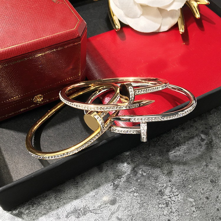 Bangle Steel Stainless Women For Bracelet nail ier Cart