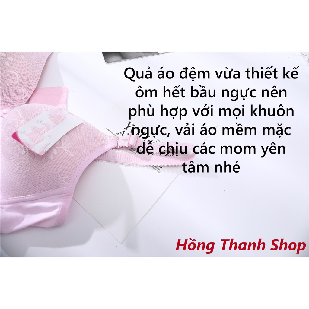 Áo ngực cho bà bầu và cho con bú không gọng, có đệm lót, áo mặc sau sinh