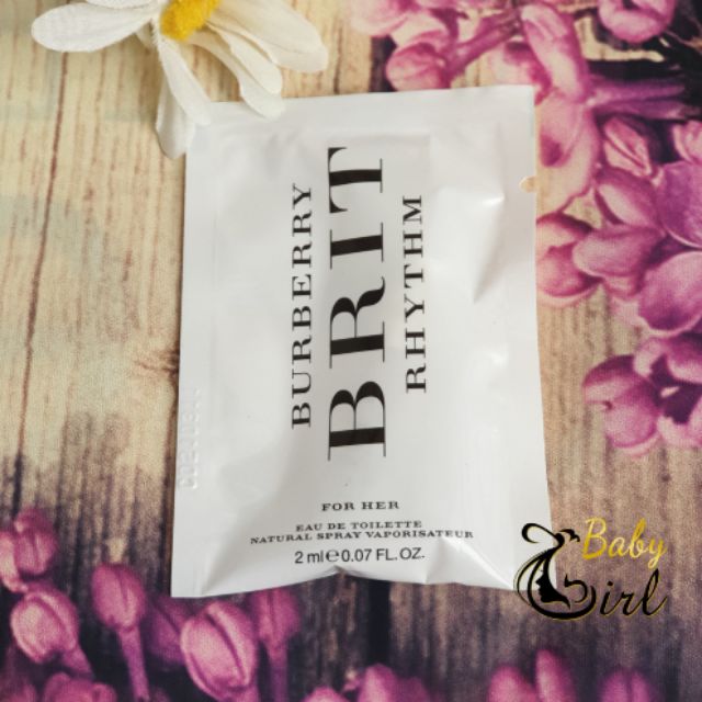 Mẫu Thử Sample Nước Hoa Nữ Burberry Brit Rhythm
