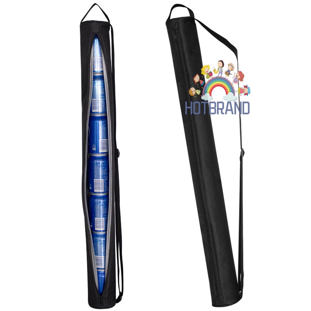 Hotbr Túi Làm Mát Đựng Bia Gắn Gậy Golfer / Bia 7-Can