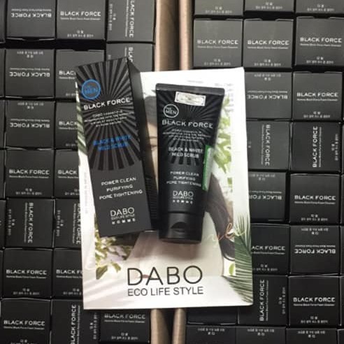 Sữa Rửa Mặt Cao Cấp Cho Nam DABO Black Force For Men