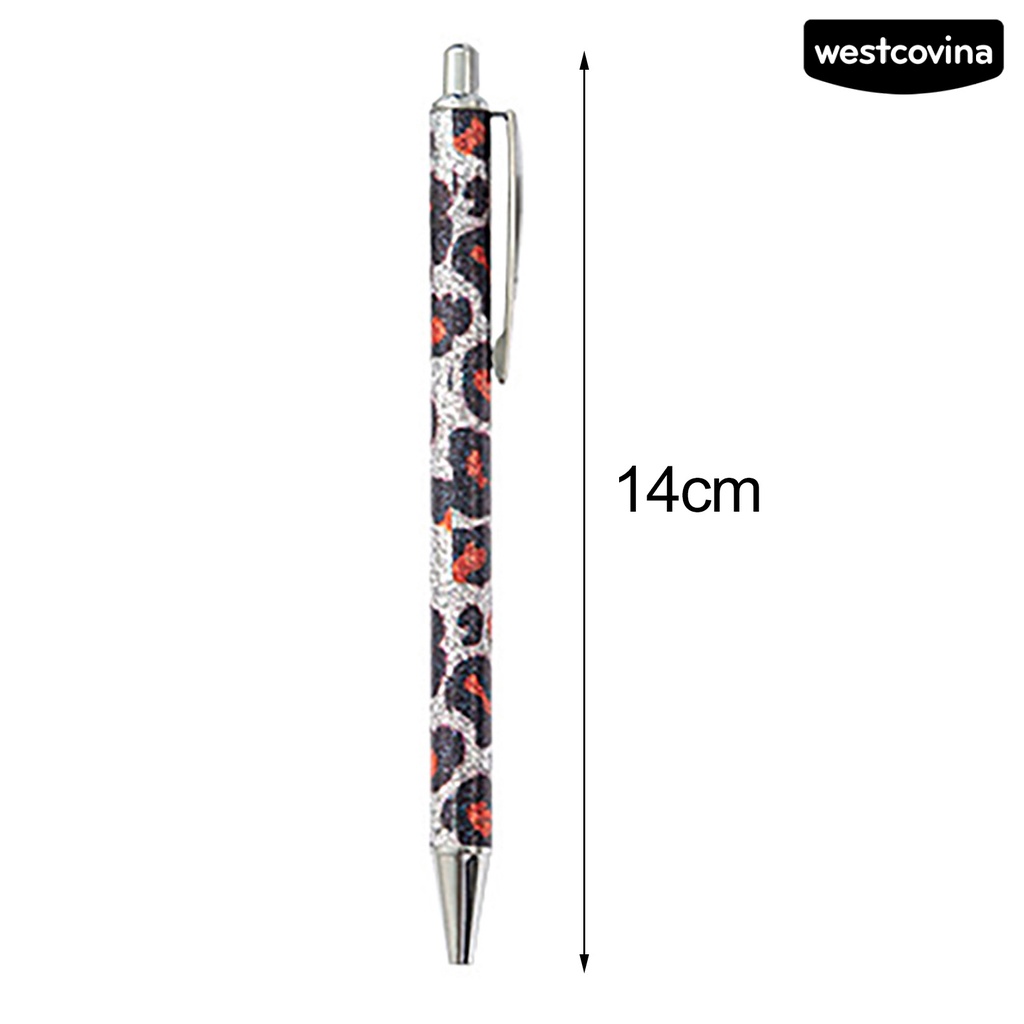 [Hot]✍Bút Bi 1.0mm Họa Tiết Da Báo