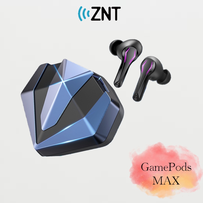 [ZNT GamePods MAX] Tai Nghe Bluetooth Không Dây Chế Độ Kép Tích Hợp Mic/ Chống Nước IPX5