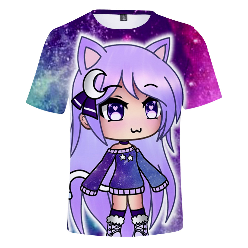 Áo Hoodie Tay Ngắn In Chữ Gacha Life Cá Tính | BigBuy360 - bigbuy360.vn