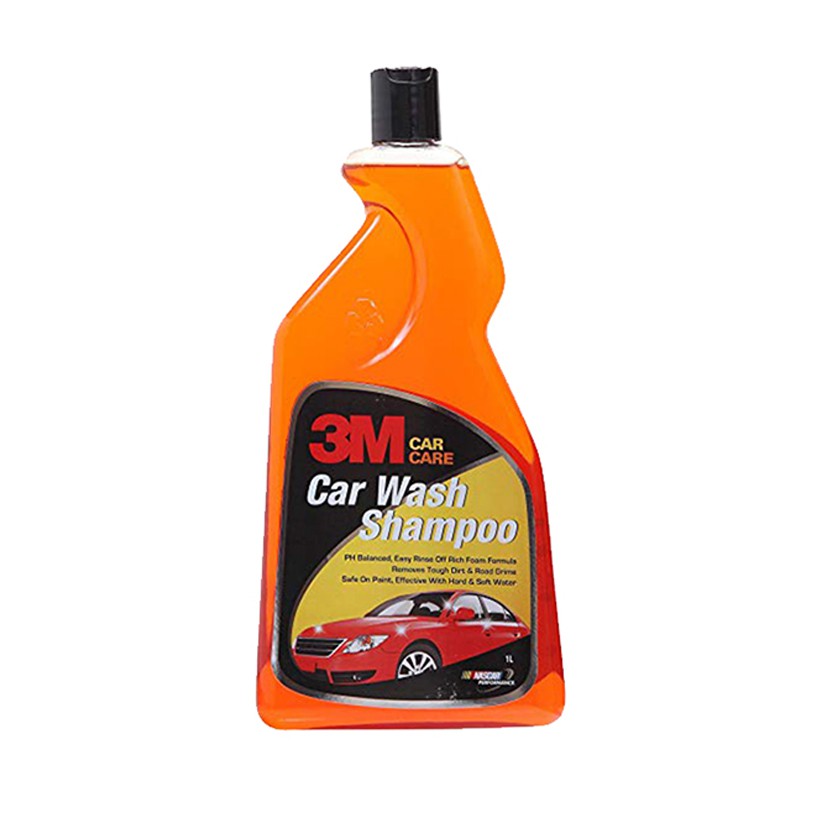 Xà Bông Rửa Xe 3M Car Wash Shampoo 1L, Tỷ lệ pha 1:70 - Tặng khăn cao cấp Microfiber 3M 50400